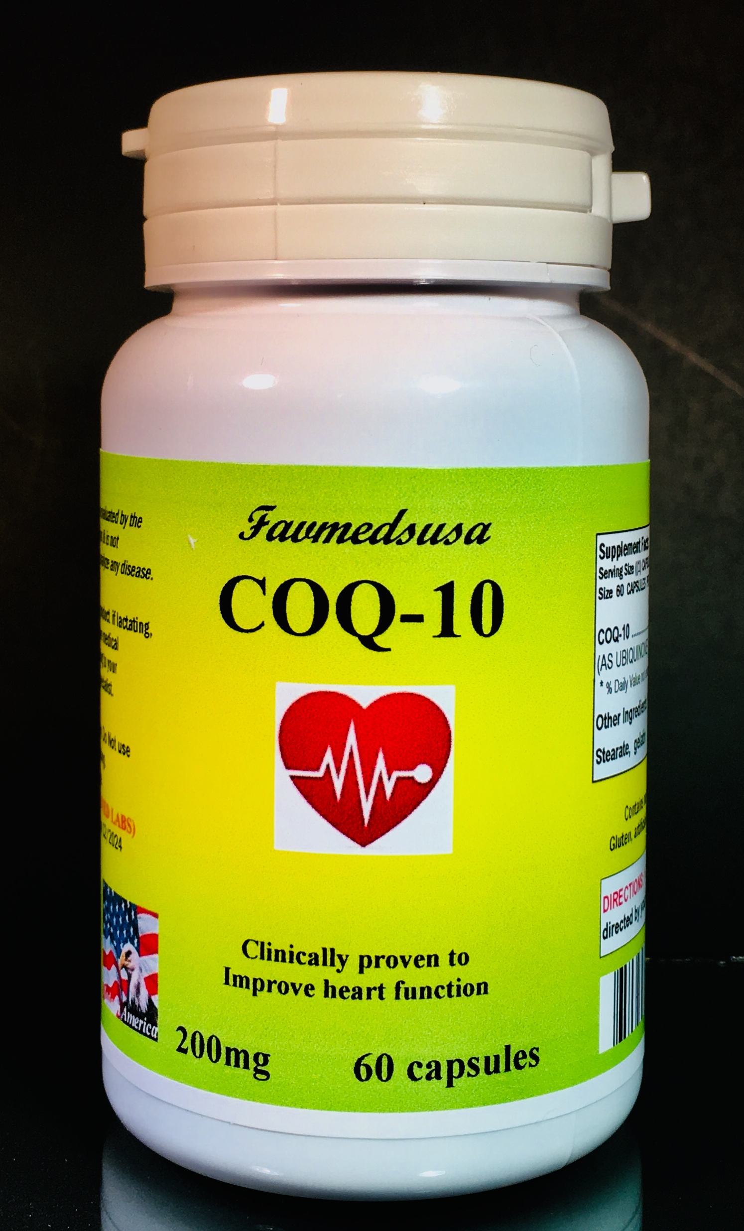 CoQ-10 200mg - 60 capsules